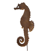 Seahorse Stake Large Garden Art
