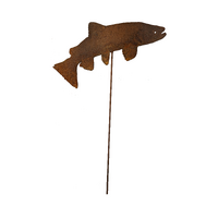 Trout Stake Two Garden Art