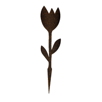 Small Tulip Stake Garden Art