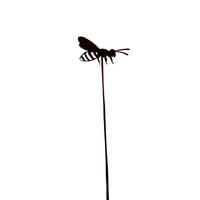 Bumble Bee Stake Garden Art