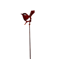 Blue Wren Stake Garden Art