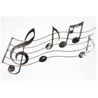 Music Metal Garden Wall Art