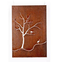 Herons Garden Wall Art Panel