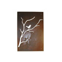 Swallow On A Branch Metal Garden Wall Art