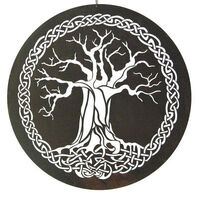 Celtic Tree Metal Garden Wall Art