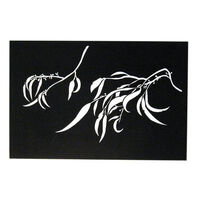 Gum Branch Box Metal Garden Wall Art