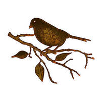 Sparrow Metal Garden Wall Art