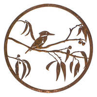 Kingfisher Round Gum Branch Wall Art