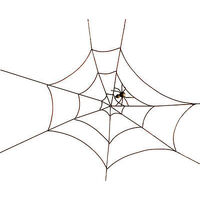 Spiderweb Metal Garden Wall Art