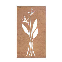 Bird of Paradise Garden Wall Art Panel