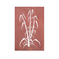 Bamboo Garden Wall Art Panel Four