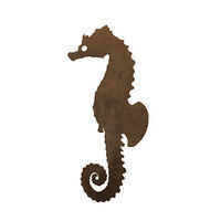Seahorse Metal Garden Wall Art