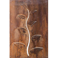 Large Leaves Metal Garden Wall Art