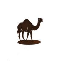 Small Camel stand garden art